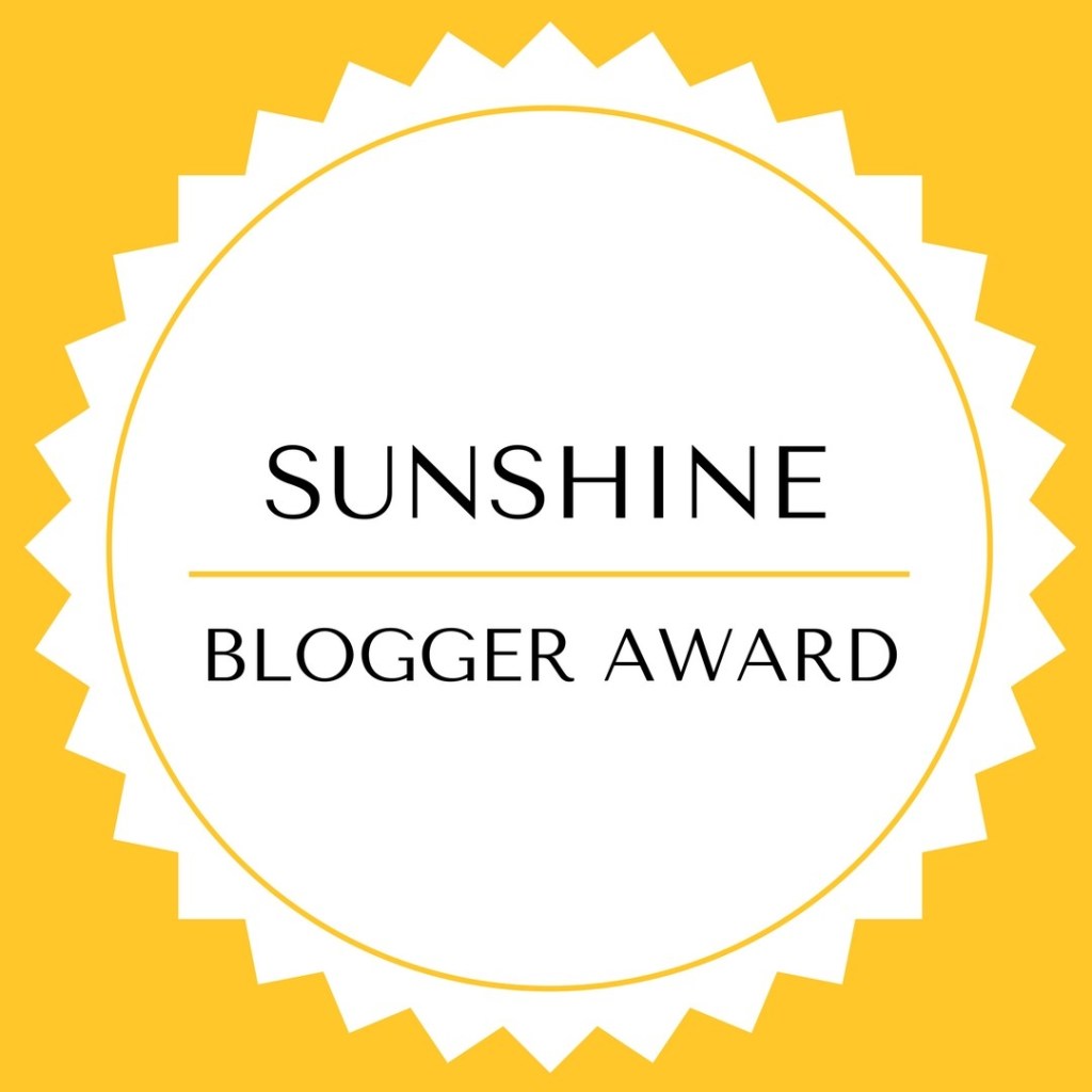 Sunshiny Awards!