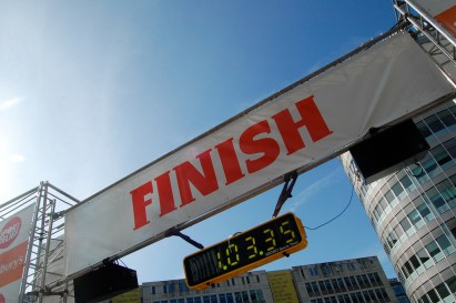 finish line