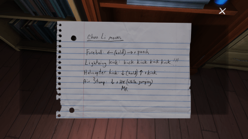 Gone Home's Delightful Documents 1