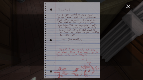 Gone Home's Delightful Documents 5